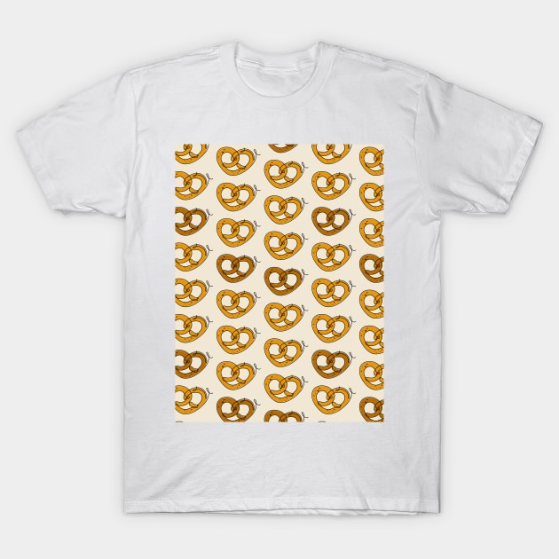 Pattern with pretzel T-Shirt by DanielK